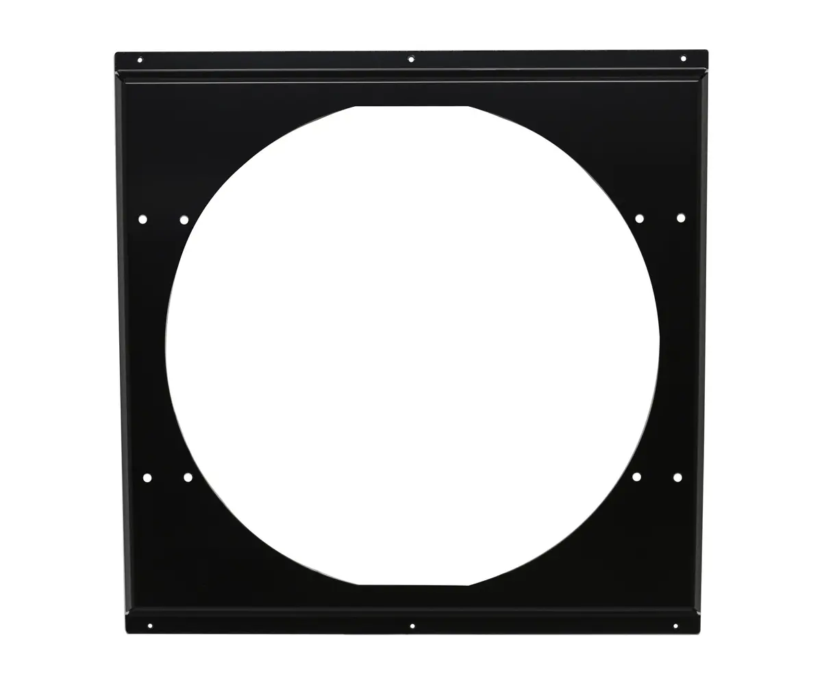 Radiator Black Fan Shroud Unit (18-5-8" X 18-5-8") Fits 24X19" Cfr Ultracool Radiators 1