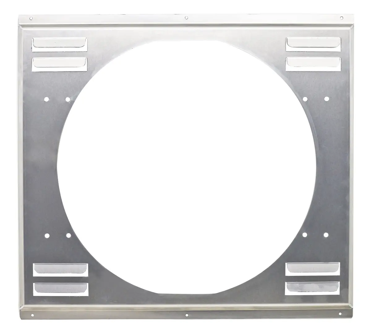 Aluminum Emc Louvered Fan Shroud 20-9-16"X18-5-8" Fits 26"X19" Radiators - Natural 1