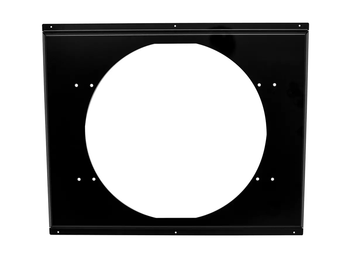 Radiator Fan Shroud Unit (22-5-8" X 18-5-8") Fits 28X19" Cfr Ultracool Radiators - Black 1