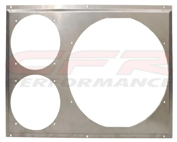 Radiator Fan Shroud Tri-Unit (25-5-8" X 18-5-8") Fits 31X19" Cfr Ultracool Radiators 1