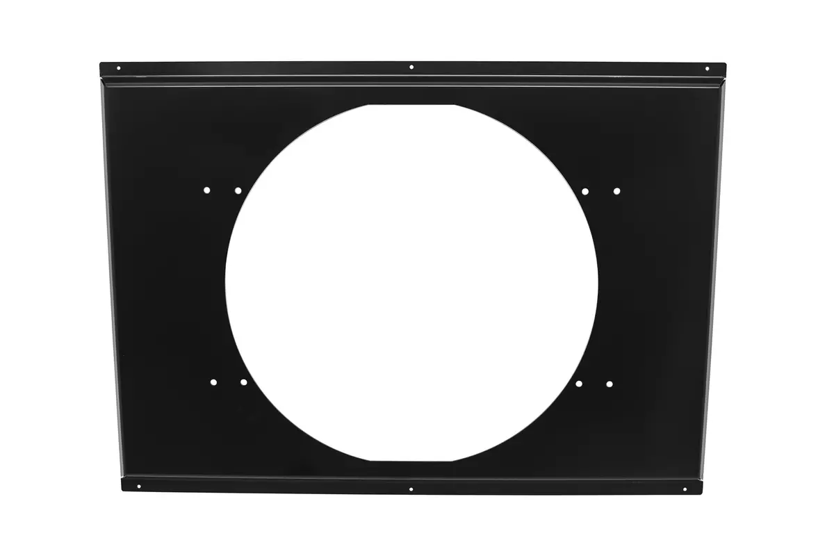 Radiator Fan Shroud Unit (25-5-8" X 18-5-8") Fits 31X19" Cfr Ultracool Radiators - Black 1