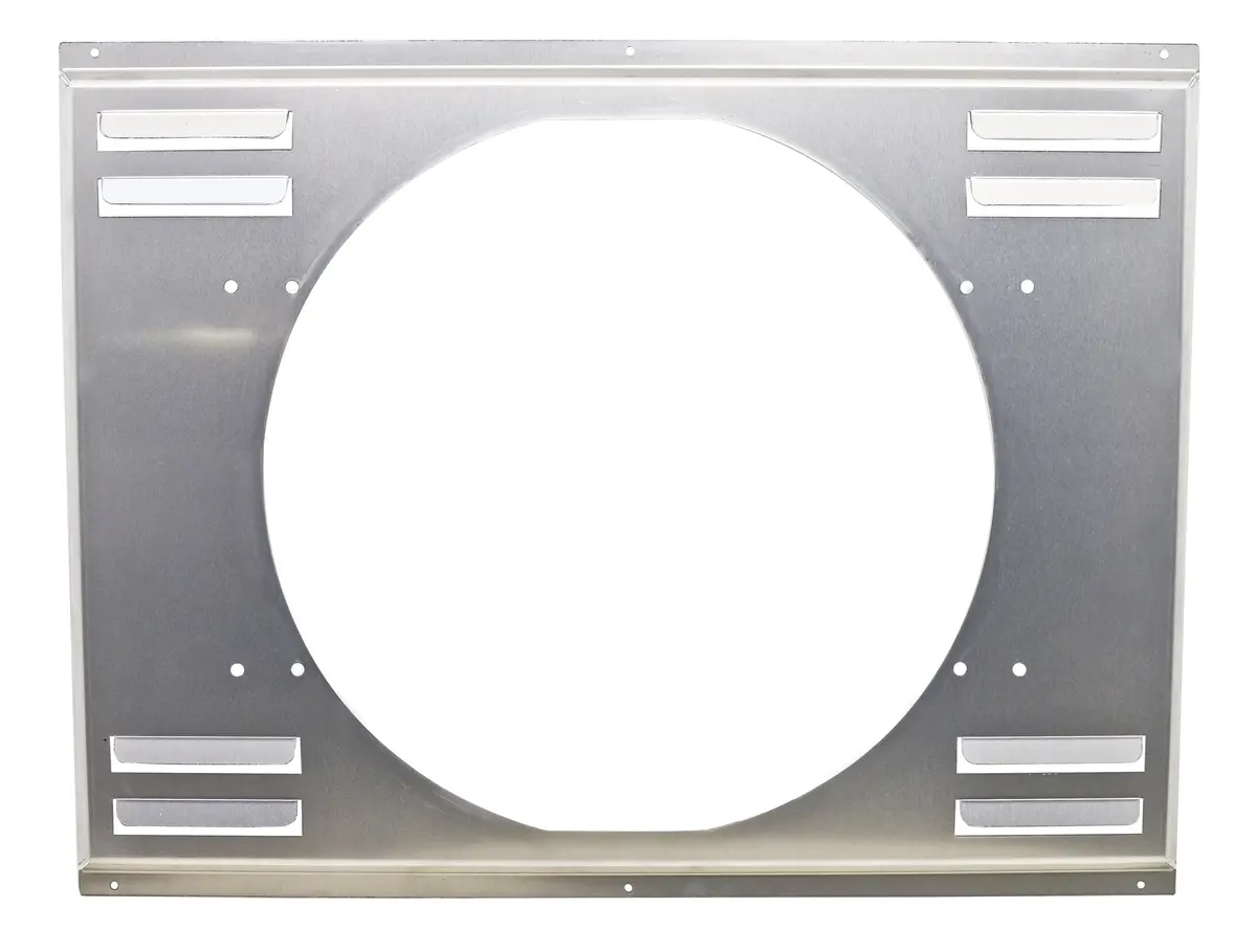 Aluminum Emc 1979-93 Ford 5.0L 302 Louvered Fan Shroud Direct Fit Hz-79Mu - Natural 1