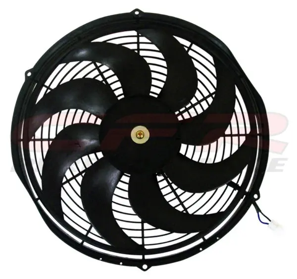 16" High Performance Electric Radiator Cooling Fan – Curved Blade 1