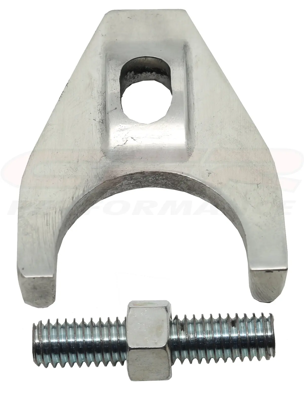 Chevy/Gm Zinc Alloy Distributor Hold Down Clamp With Bolt – Raw Finish 1