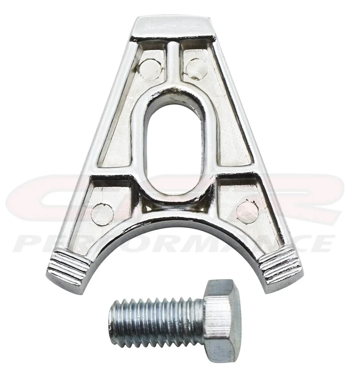 Steel Chevy V8 Oem Style Distributor Hold Down Clamp W-Bolt -Chrome 1