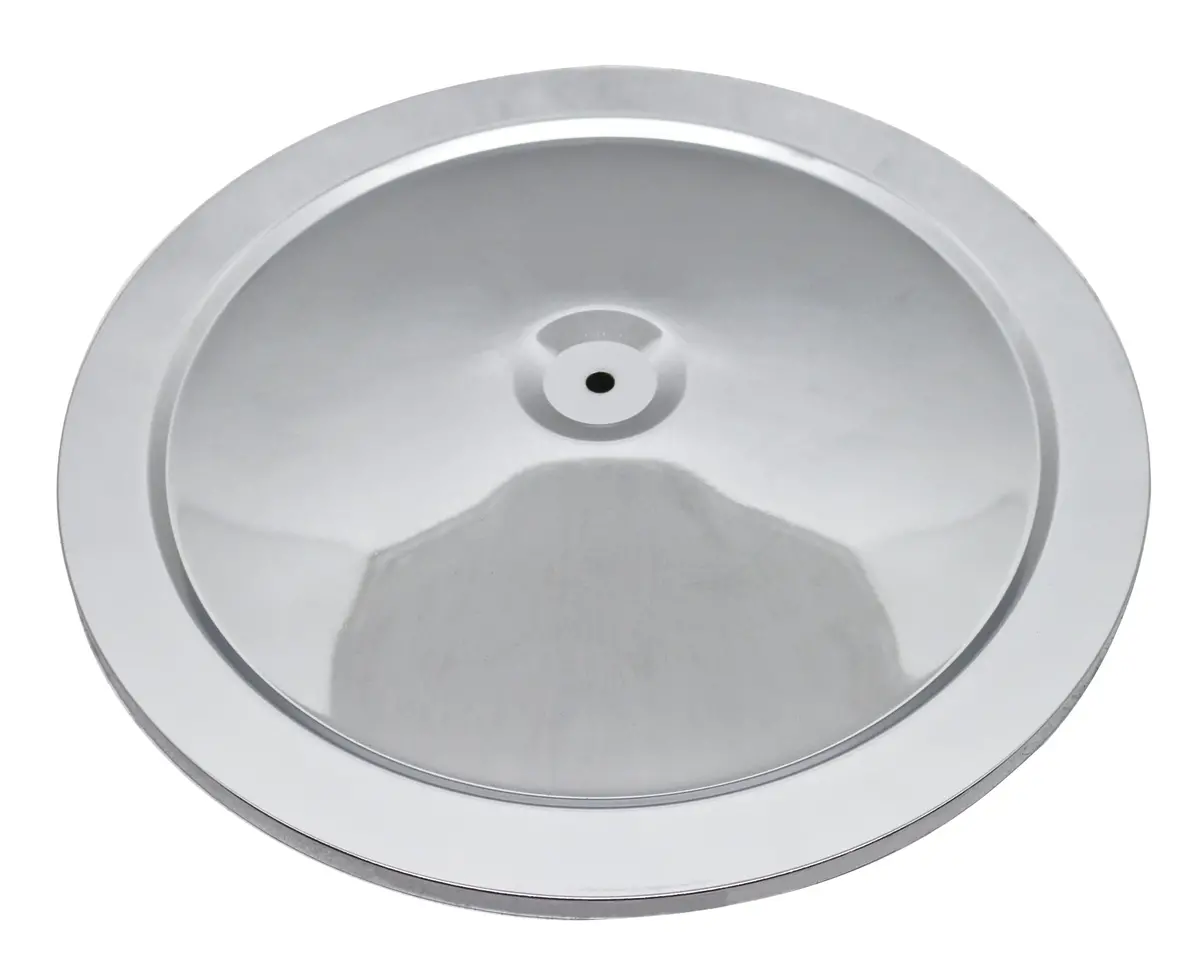 Steel 12" Air Cleaner Top - Chrome- Chevy- Ford - Mopar 1