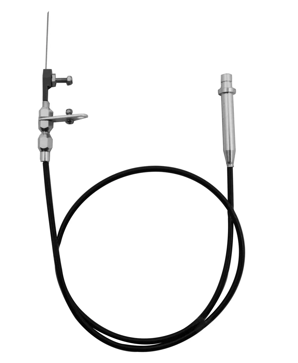 Chevy-Gm Turbo Th-350 Transmission Kickdown Cable Kit - Black 1