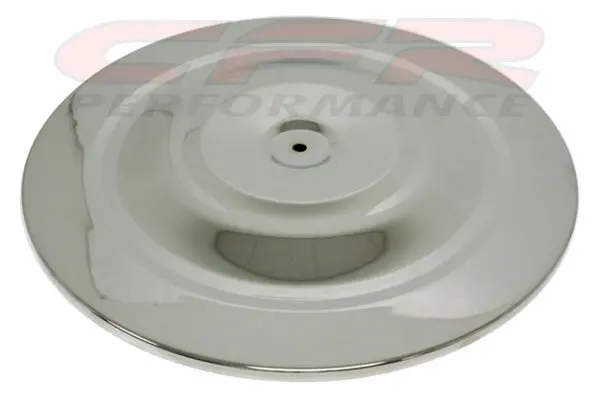 Chevy-Ford-Mopar 14" Chrome Steel Air Cleaner Top 1