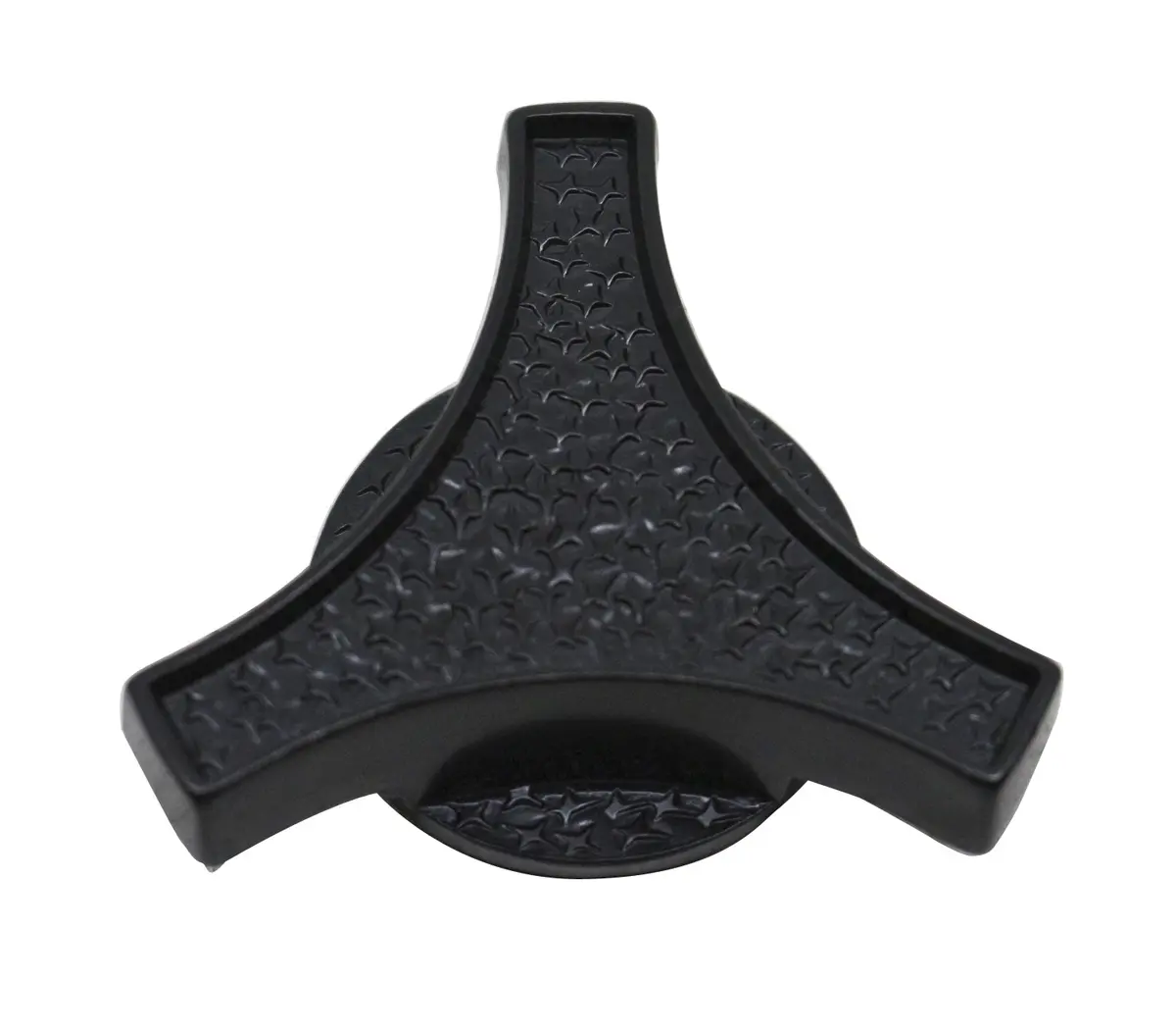 Steel Air Cleaner Wing Nut 1-4 -20" & 5-16-18" Threads Black Top - Black 1