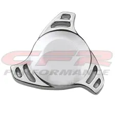 Air Cleaner Wing Nut 1-4-20" Threads - Chrome Steel Top 1