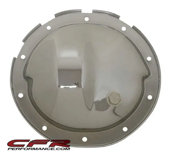 1964-Up Chevy-Gm Chrome Steel Rear Differential Cover - 10 Bolt W- 8.5" Ring Gear 1