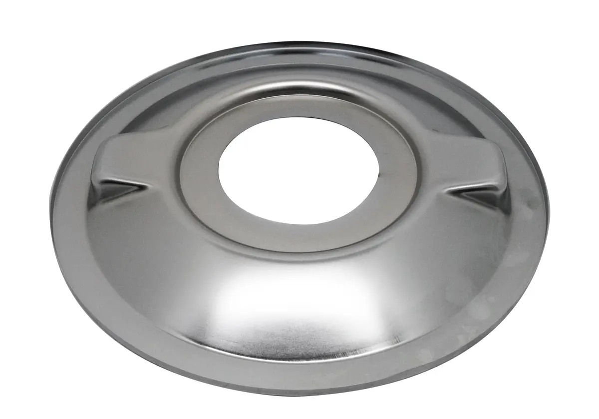 Chevy-Ford-Mopar Steel 16" Air Cleaner Drop Base- Chrome 1
