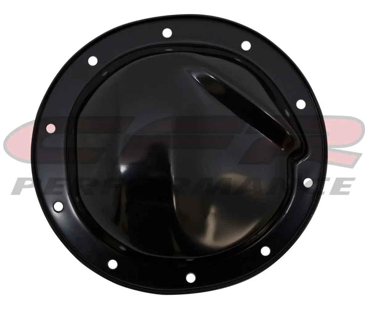 1964-95 Chevy-Gm Edp Black Steel Rear Differential Cover - 10 Bolt W- 8.2" Ring Gear 1
