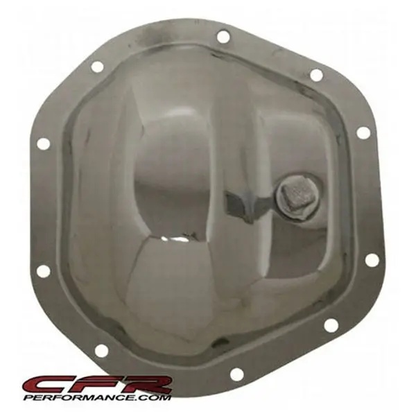 1966-03 Dodge-Ford-Gmc-Jeep Dana 44 Chrome Steel Front-Rear Differential Cover - 10 Bolt 1
