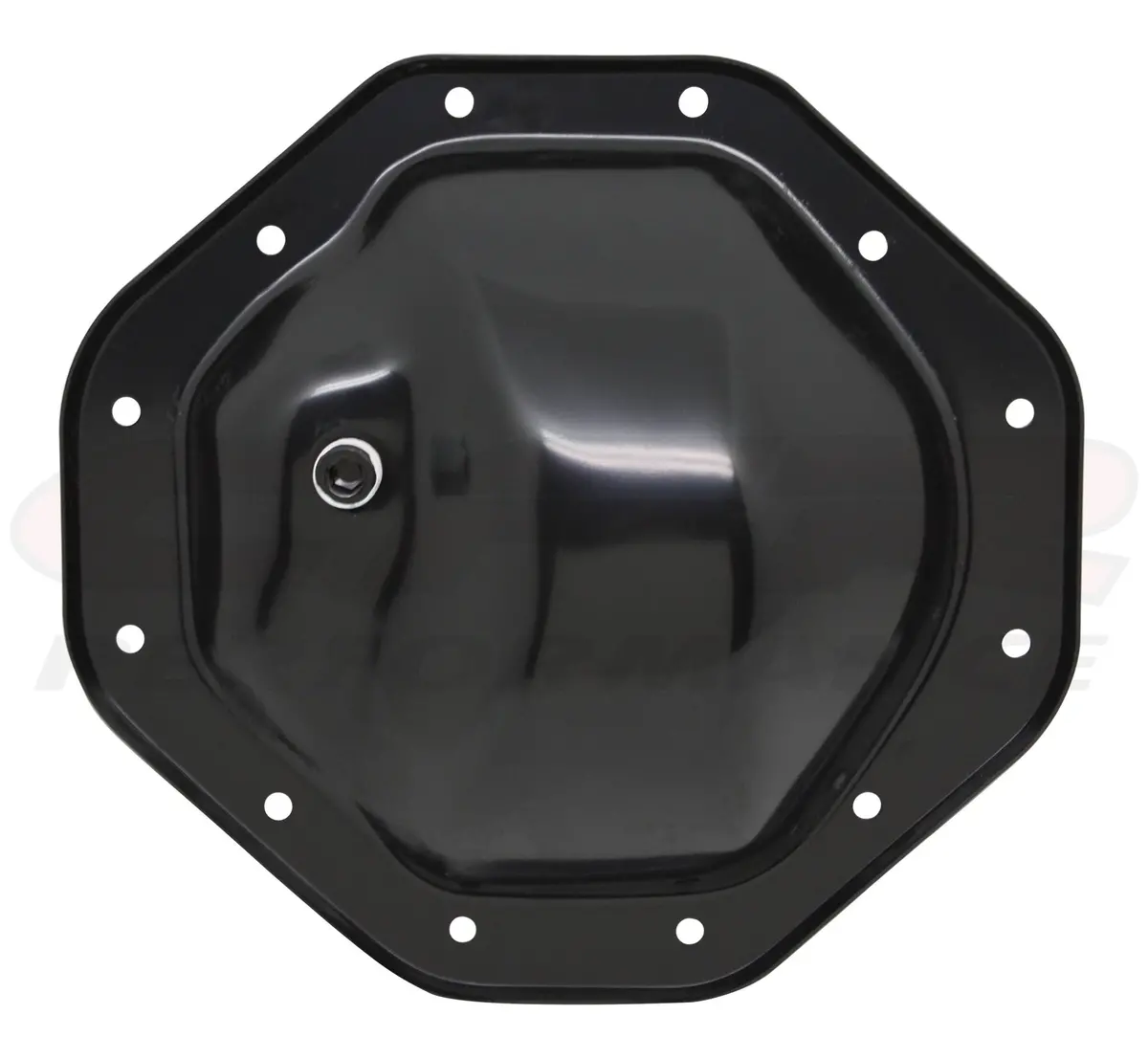 1974-Up Dodge-Jeep-Mopar Black Steel Rear Differential Cover - 12 Bolt W- 9.25" Ring Gear 1