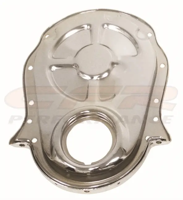 Chrome Timing Chain Cover – Chevy Big Block 396–454 Engines 1