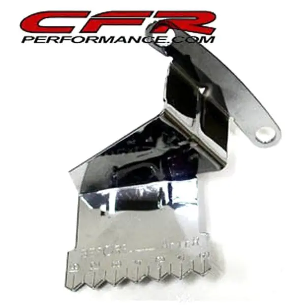 Chevy Small Block 283-305-327-350-400 Steel Timing Tab - Chrome 1