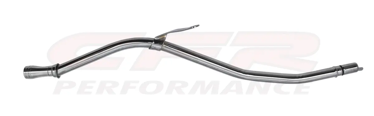 Steel Gm Chevy Th-400 Billet Handle Transmission Dipstick - Chrome 1