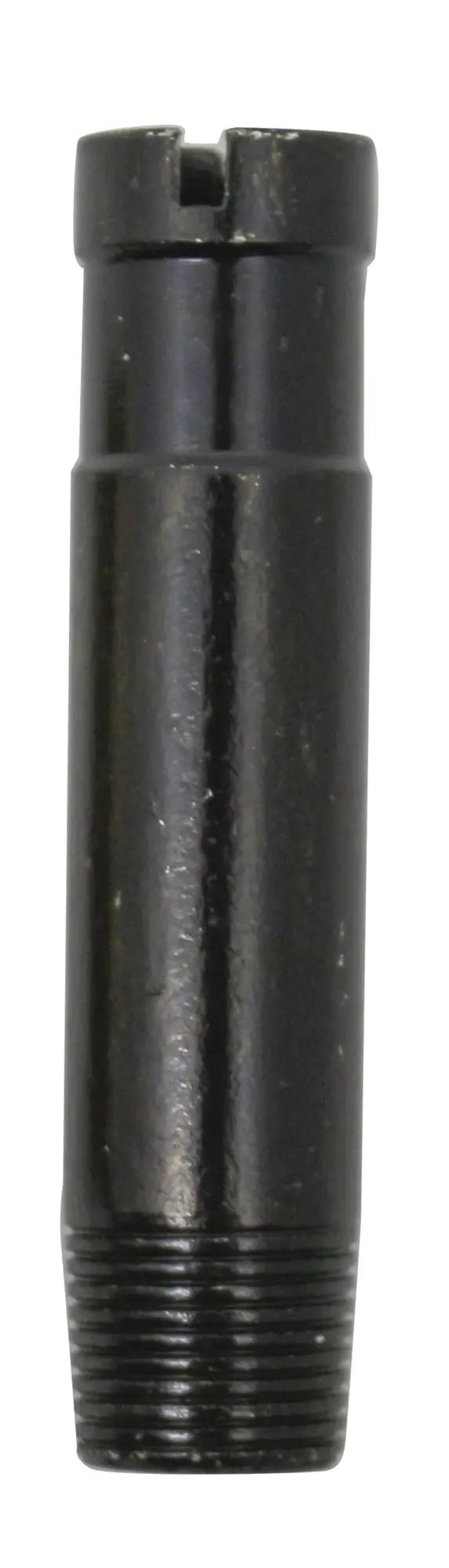 Steel Chrysler Dodge Mapor Water Pump Heater Hose Fitting Nipple Long Style 3/8"X3" - Black 1