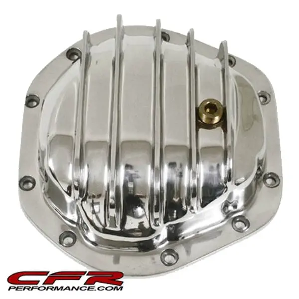 1966-03 Dodge-Ford-Gmc-Jeep Dana 44 Polished Aluminum Front-Rear Differential Cover - 10 Bolt 1