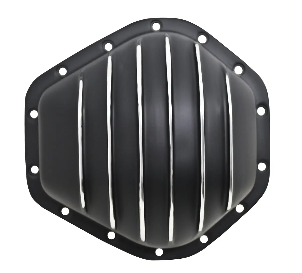 Aluminum Differential Rear Cover Gm Chevy Truck 14 Bolt - Black 1