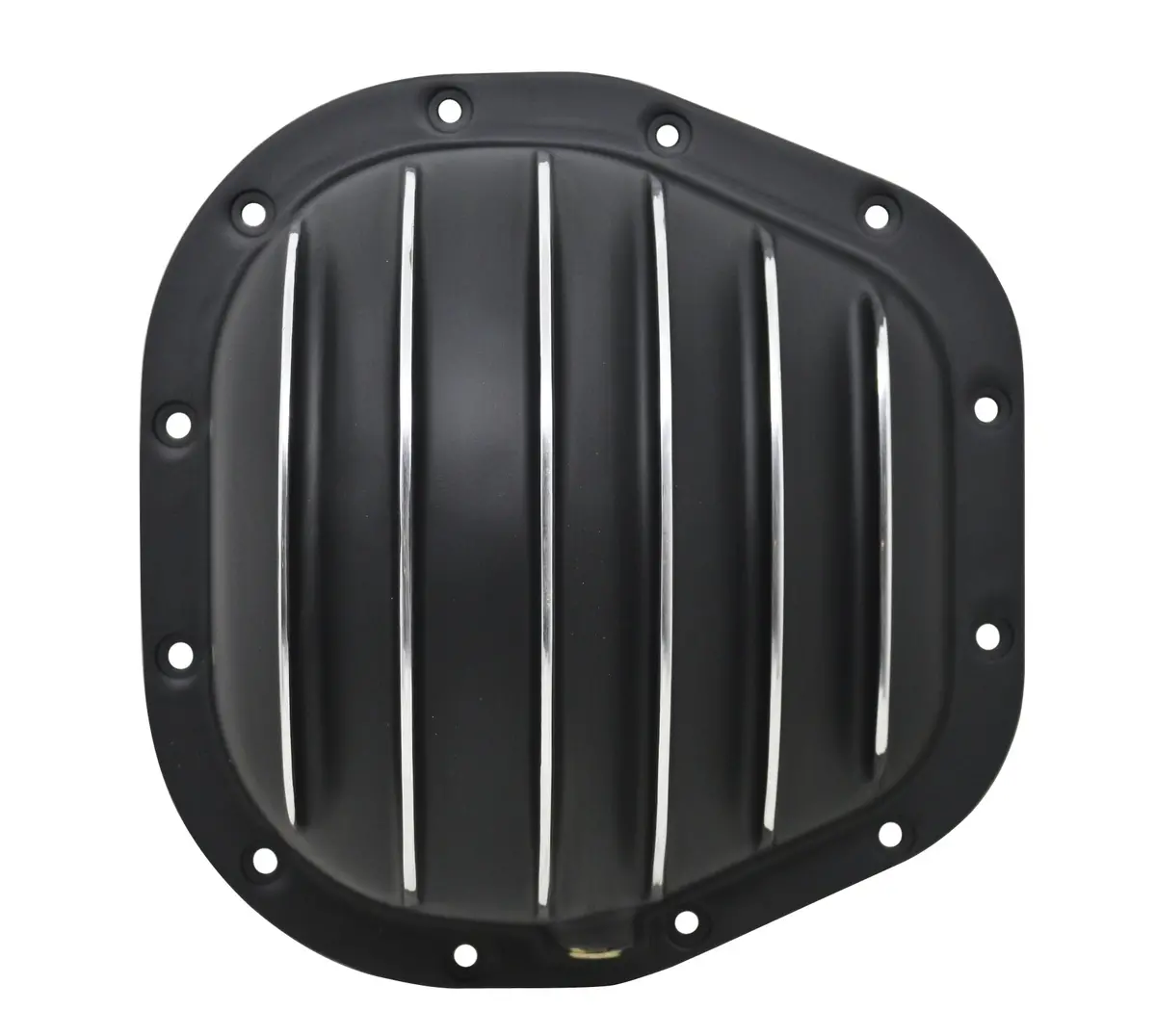 Aluminum 1986-Up Ford Sterling F-250-F-350 Rear Differential Cover 10.5" Rg 12 Bolt - Black 1