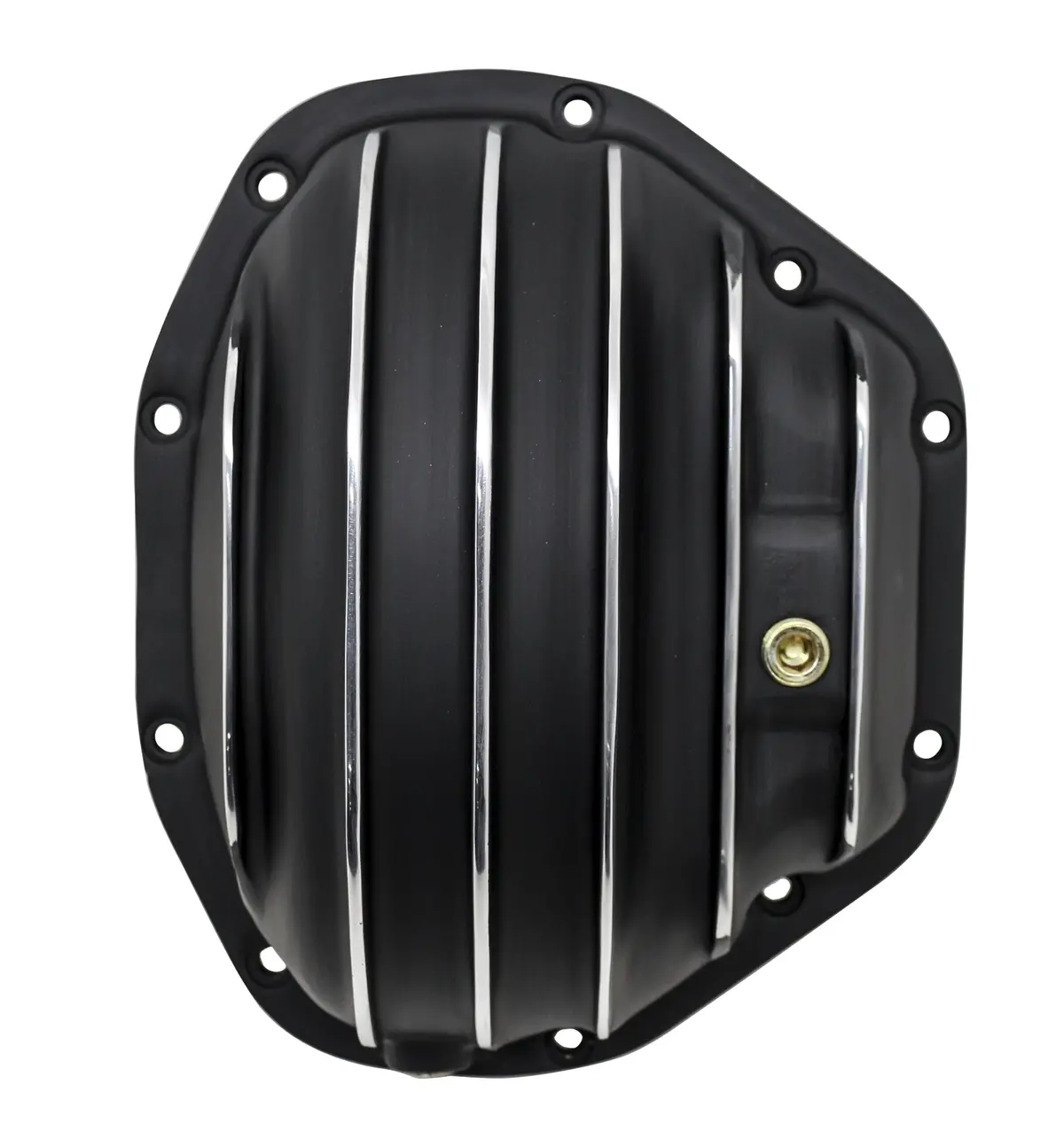 Gm-Ford-Dodge Dana 80 Black Aluminum Differential Cover - 10 Bolt W- 12” Ring Gear 1