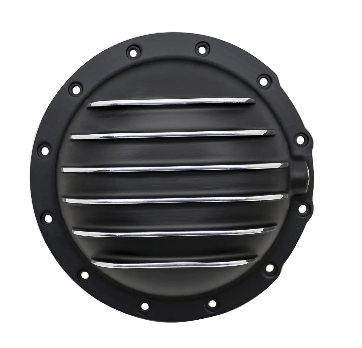 Aluminum Corporate Jeep Differential Cover - Corporate 12 Bolt - Black 1