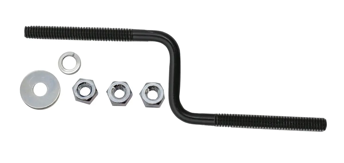 Off-Set Air Cleaner Bolt - 6" - Black 1