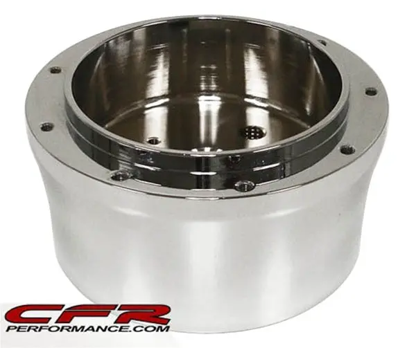 1967-94 Chevy-Gm Smooth Chrome Aluminum Steering Wheel Adapter - 9 Hole 1
