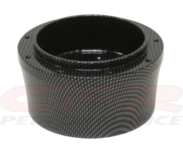 1967-94 Chevy-Gm Smooth Carbon Hydrographic Aluminum Steering Wheel Adapter - 9 Hole 1