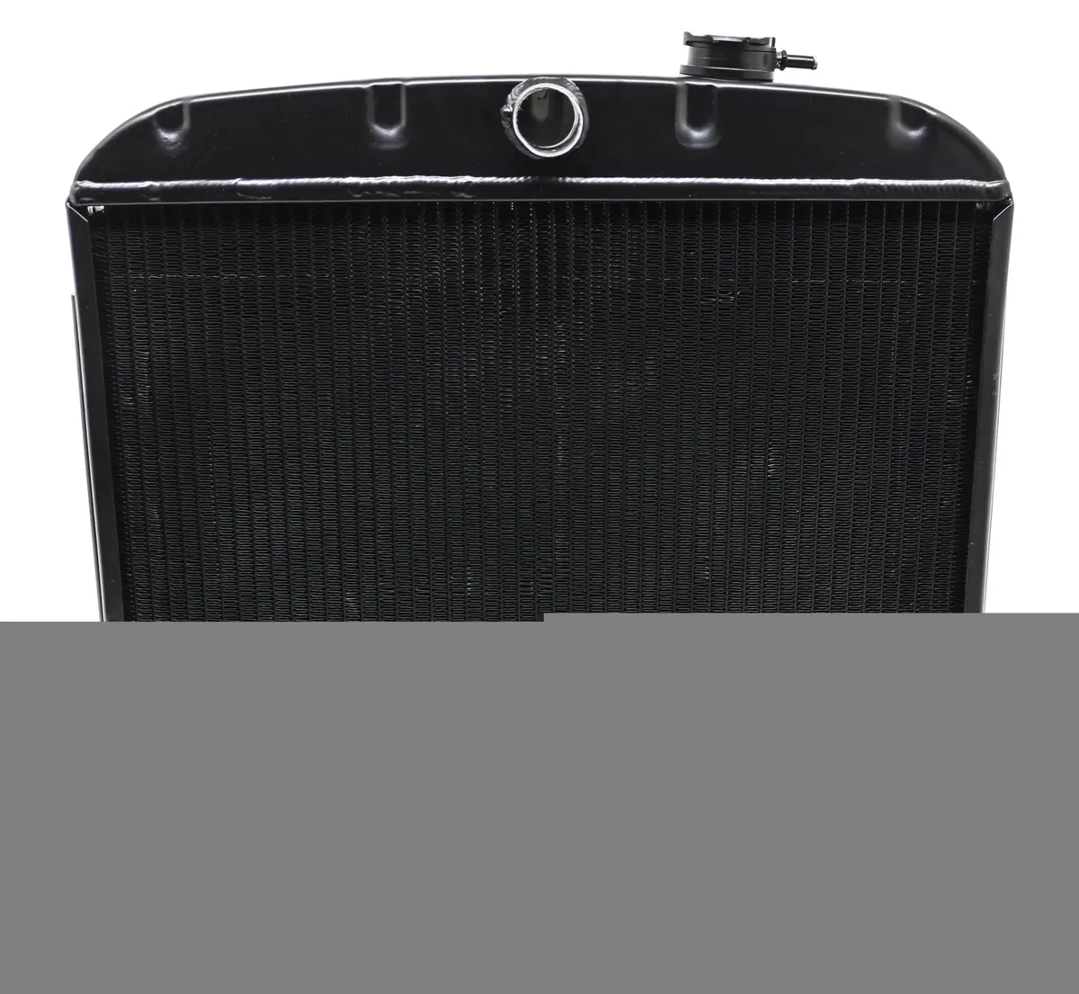 Cfr 1955-57 Chevy Direct Fit Aluminum Radiator - Direct Replacement - Black 2
