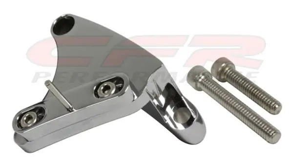 Chevy Small Block 283-305-327-350-400 Billet Aluminum Timing Tab - Chrome 1