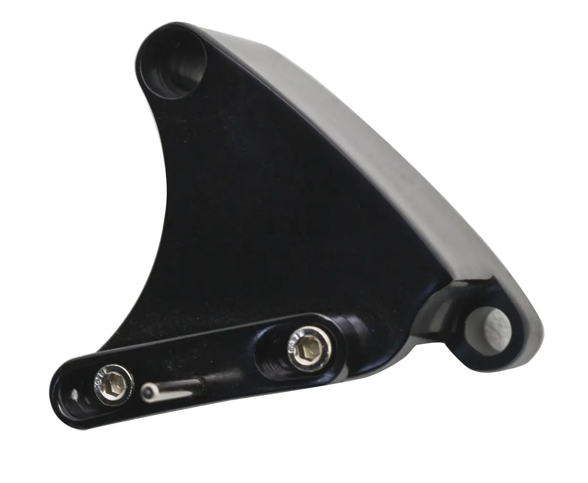 Chevy Small Block 283-305-327-350-400 Billet Aluminum Timing Tab - Black 1