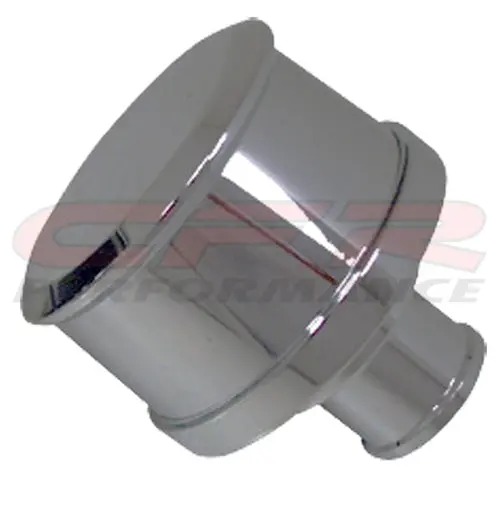 Chevy-Ford-Mopar Polished Billet Aluminum Breather - Smooth 1