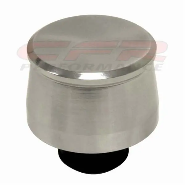 Chevy-Ford-Mopar Polished Billet Aluminum Breather - Smooth 1