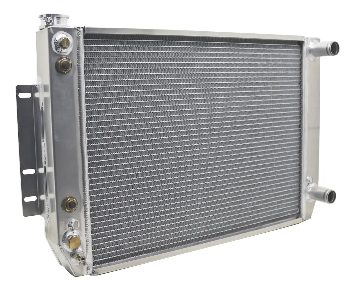 Aluminum Emc 1967-69 Chevy Camaro Direct Fit Radiator  W-At Ls Conversion - Natural 1