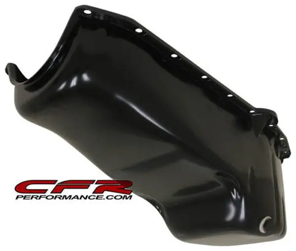 Steel Oil Pan – Fits 1958–1979 Chevy Small Block 283–400 – Oem-Style – Black Finish 1