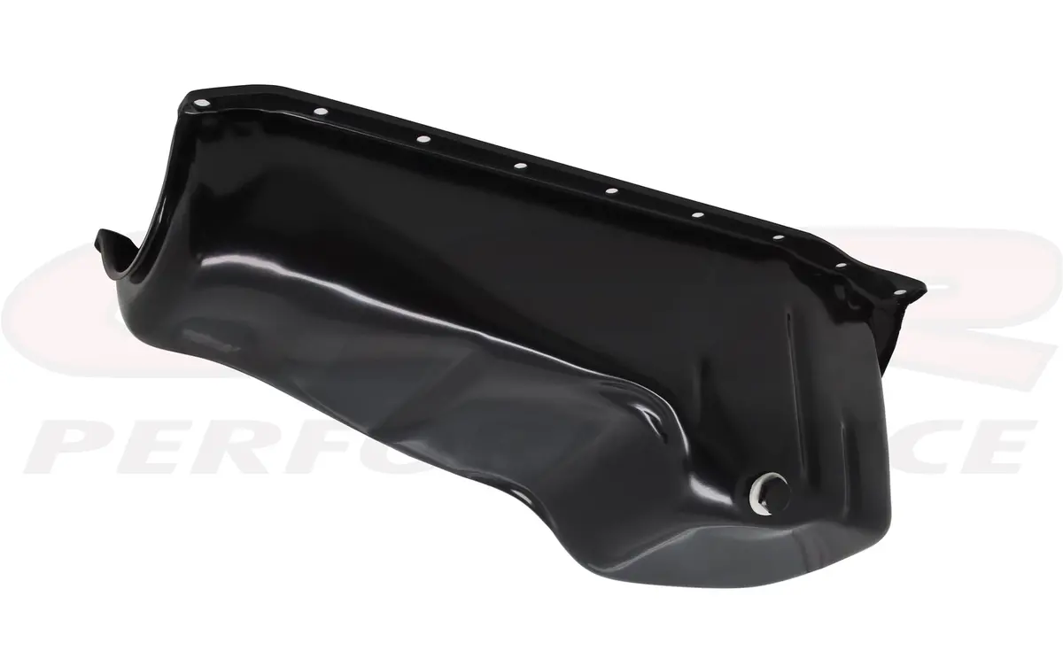 Steel Oil Pan Fits 1986-02 Chevy Sb 283-350 – Black Finish 1