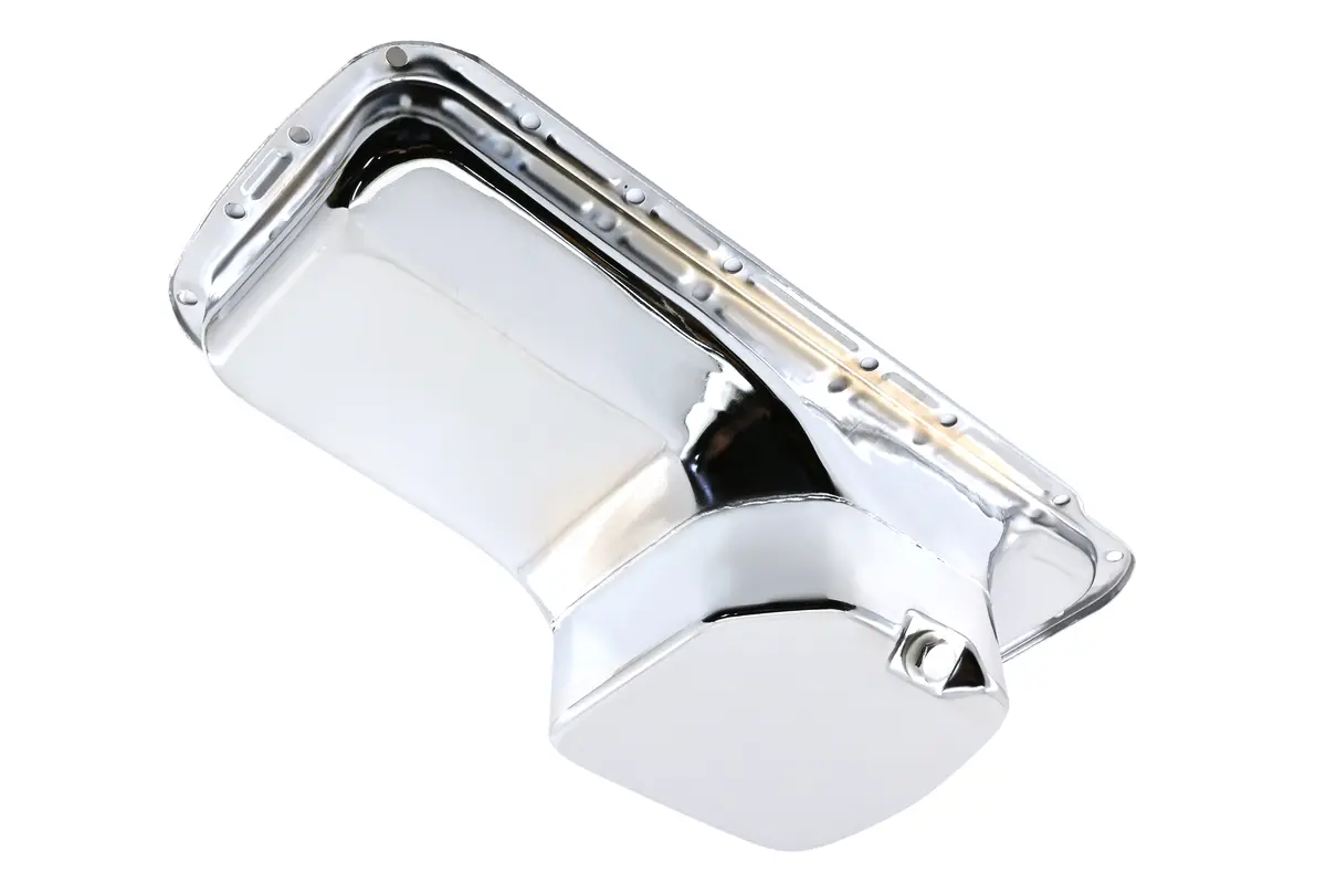 Steel Oil Pan – Fits 1967–1987 Mopar Bb 361–383–400–413–440–Hemi 426 – Racing – Chrome 1