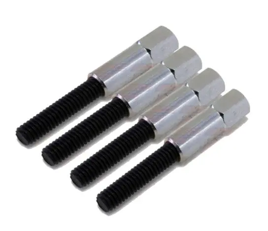 Chevy-Ford-Mopar Hex Mini Bolt For Valve Covers (5-16"-18 X 1-1-2" Studs) - Chrome 1