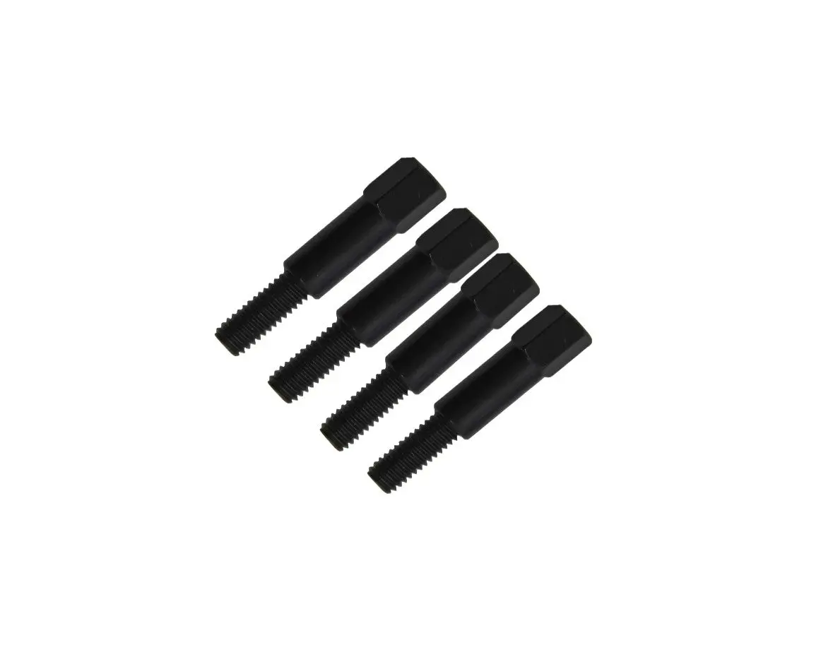 Chevy-Ford-Mopar Hex Mini Bolt For Valve Covers (5-16"-18 X 1-1-2" Studs) - Black 1