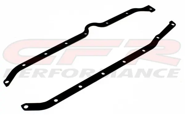 Black Oil Pan With Reinforced Rails – Chevy/Gm 262 4.3L V6 (1986–1995) 1