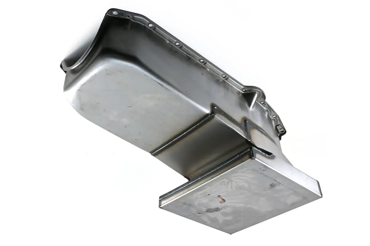 Steel Oil Pan – Fits 1962–1967 Chevy Ii / Nova Sb 283–400 – Racing 6‑Quart – Raw 1