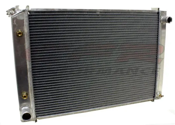 Cfr 1979-93 Ford 5.0L 302 Direct Fit Aluminum Radiator W- At Cooler - Direct Replacement 1