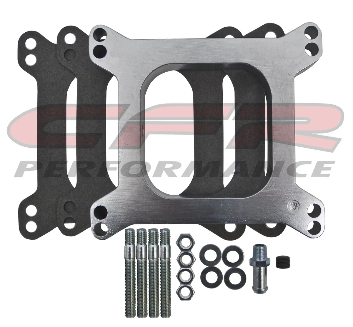 Aluminum Holley-Afb Carburetor Spacer Adapter Kit 1" Open Port W-Hardware 1
