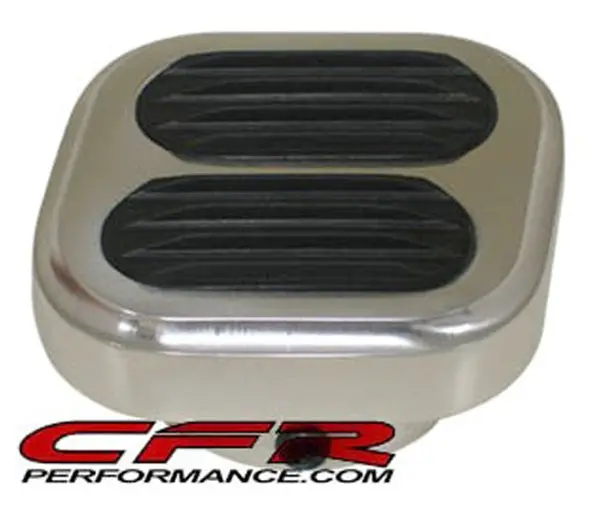 Polished Aluminum Street Rod Dimmer Switch Pad - Chevy Ford Mopar 1