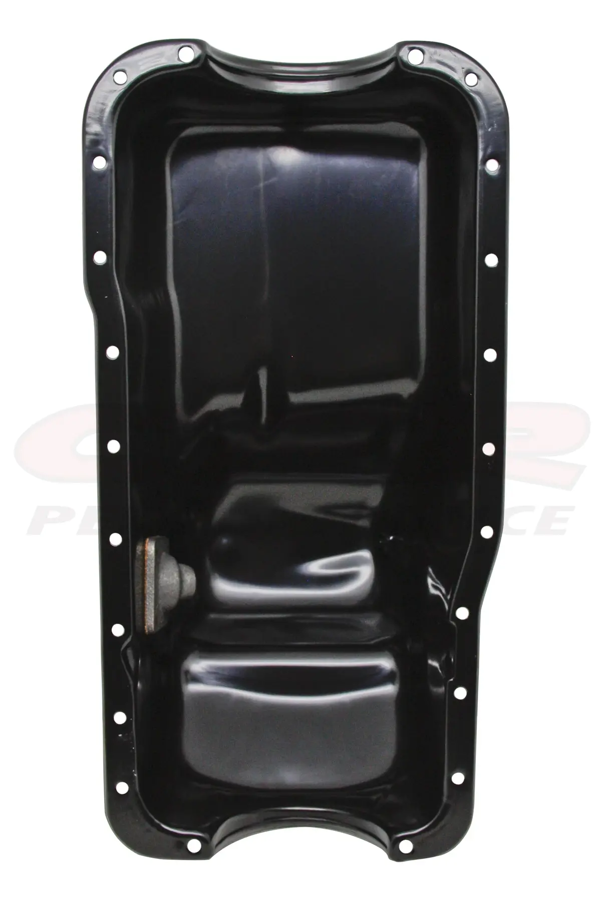 Steel 1981-84 Ford 302 5.0L Truck E-F-100-150-250-Bronco Oil Pan - Black 2