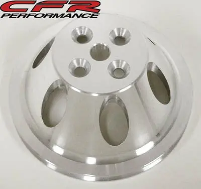 Chevy Big Block Machined Aluminum Water Pump Pulley - 1 Groove (Short) 1