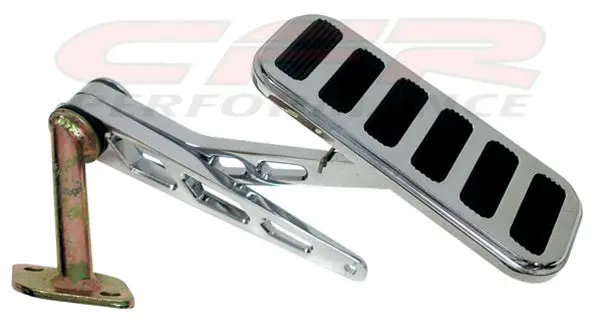 Billet Aluminum 1955-66 Chevy Bel Air Impala Throttle Gas Pedal - Chrome 1
